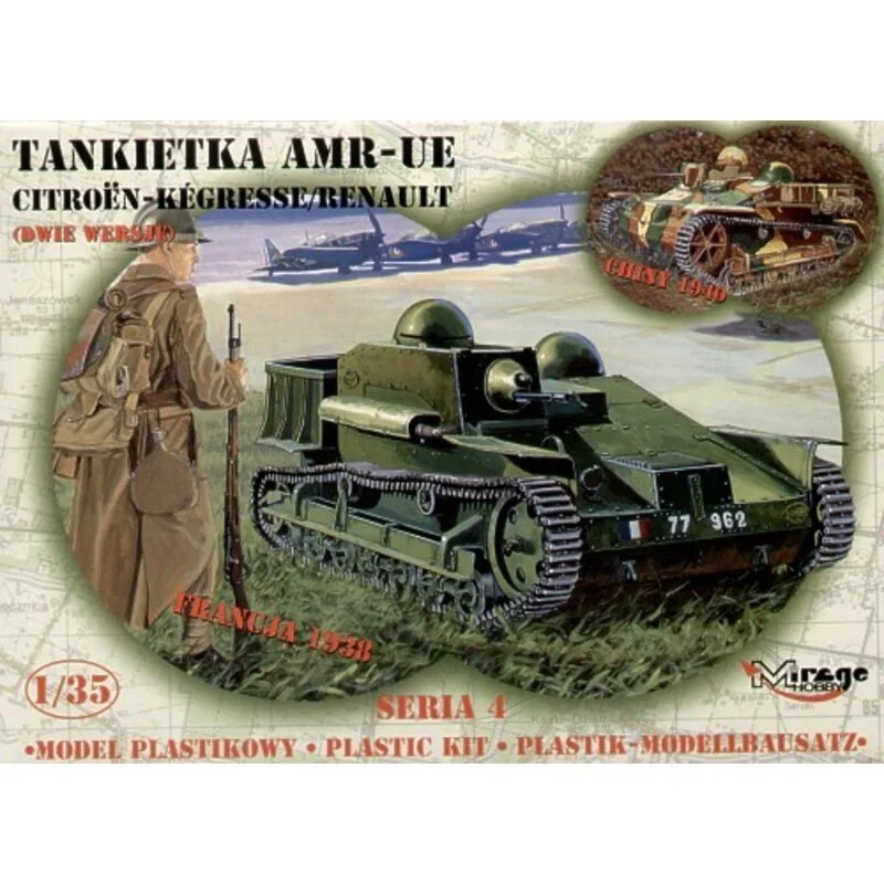 Tankietta MR-UE Citroen-Renau France '38 / '40 la Cina