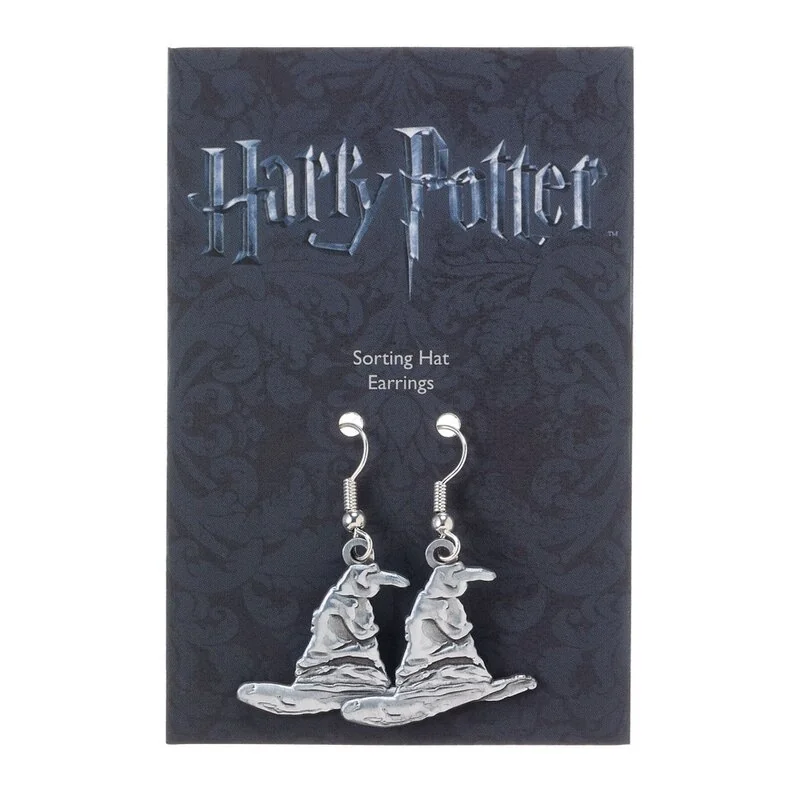 Harry Potter Sorting Hat Earrings (silver plated)