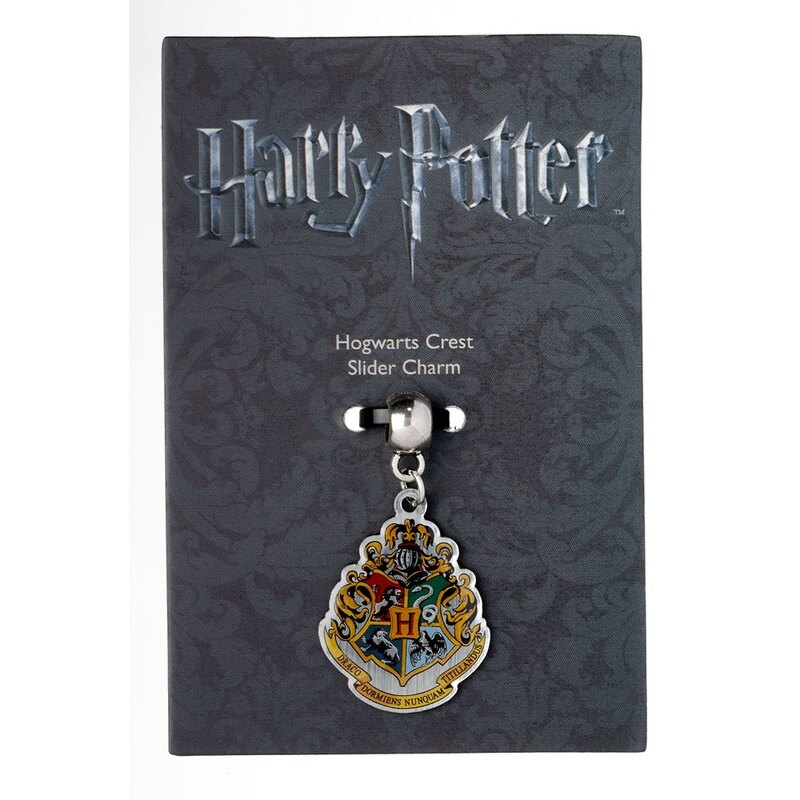 Harry Potter Charm Hogwarts Crest (silver plated)