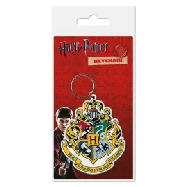 Harry Potter Rubber Keychain Hogwart's Crest 6 cm