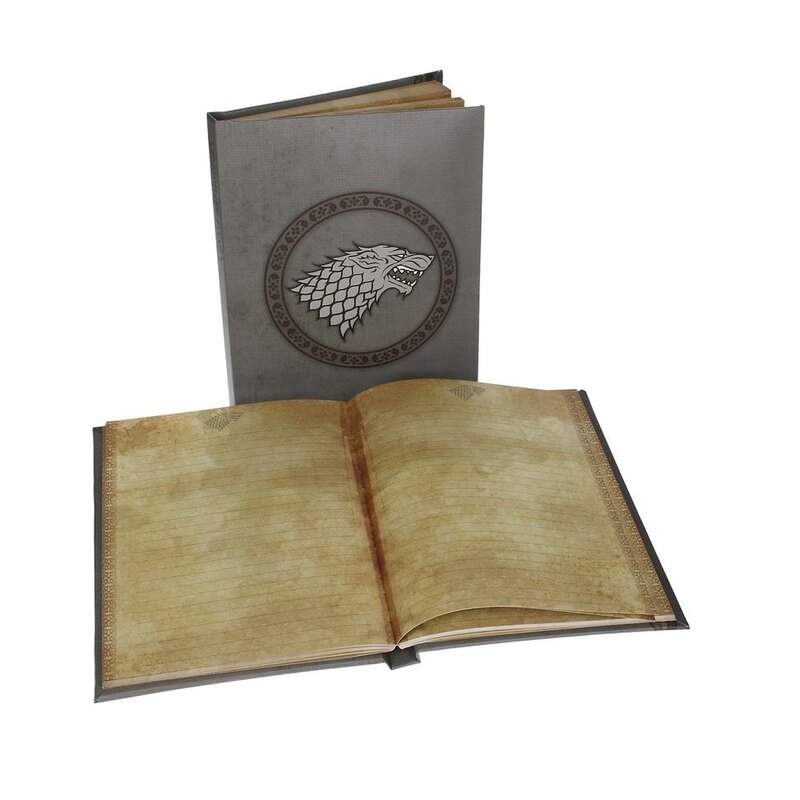 Game of Thrones Notebook with Light Stark