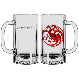 Game of Thrones Beer Glass Targaryen