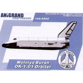  Molniya Buran OK-1.01 space shuttle. In 1974 after failure of the N-1 Lunar rocket the Soviet military preferred a new family o