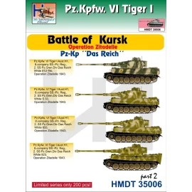 Pz.Kpfw.VI Tiger I Battaglia di Kursk (Pz.Kp. Das Reich), Pt.2