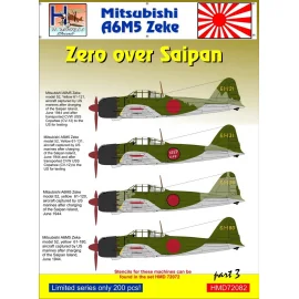 Decalcomania Mitsubishi A6M5 Zeke su Saipan, Pt.3