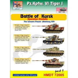 Pz.Kpfw.VI Tiger I Battaglia di Kursk (Schwere Pz.-Abt.505), Pt.1