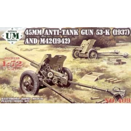 45MM Anti-Tank Gun 53-K (1937) e M42 (1942)