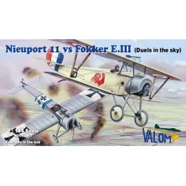 Nieuport 11 vs. Fokker E.III (2 + 2 in 1) (Dual Combo con 2 di ogni kit)