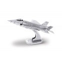 MetalEarth Aviation: F-35A LIGHTNING II (Boeing) 7,8x5,5x4,3cm, modello 3D in metallo con 1 foglio, su carta 12x17cm, 14+