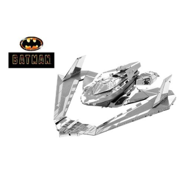 MetalEarth: BATMAN vs SUPERMAN / BATWING 9.19x9.68x4.39cm, modello in metallo 3D con 2 fogli, su carta 12x17cm, 14+