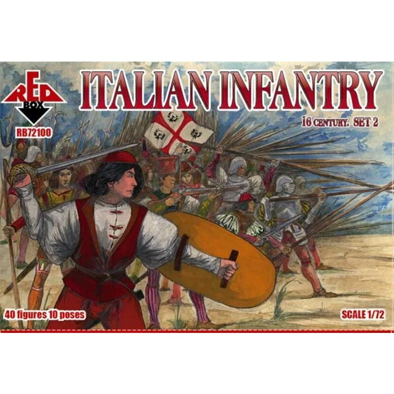 Infantry italiano. Set 2. 16 c.