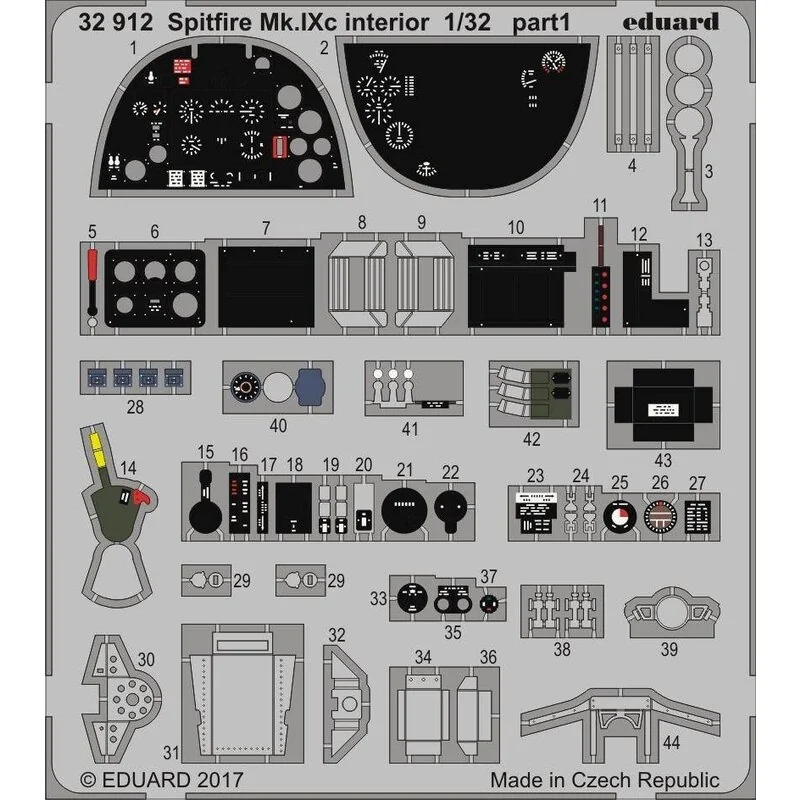 Interni Supermarine Spitfire Mk.IXc (progettato per essere utilizzato con kit Revell)