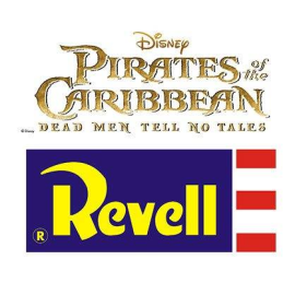 Pirates of the Caribbean Dead Men Tell No Tales Model Kit 1/150 Black Pearl 26 cm