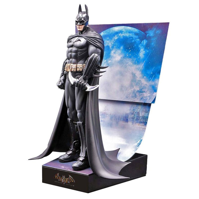 Factory entertainment Batman Arkham Asylum Premium Motion Statue Batman ...