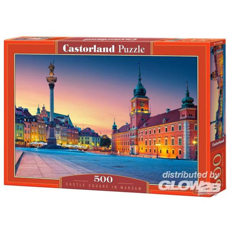 Puzzle Piazza del Castello a Varsavia, puzzle 500 pezzi