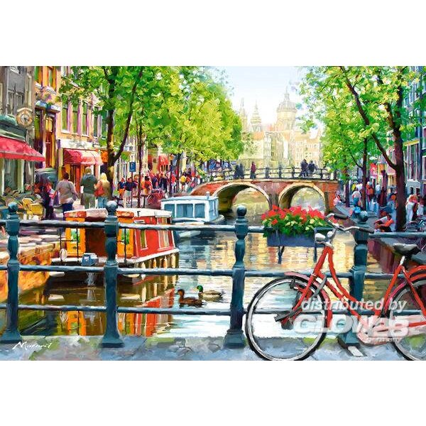 PUZZLE SCATOLA PICCOLA 500 PEZZI HIGH QUALITY COLLECTION AMSTERDAM