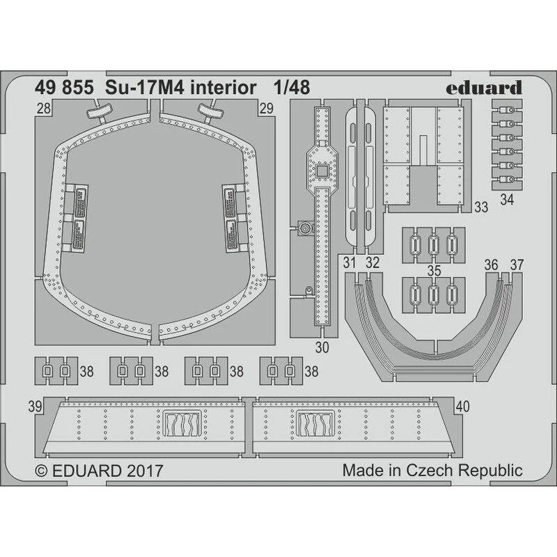 Sukhoi Su-17M4 interno (progettato per essere utilizzato con i kit Hobby Boss)