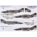 Decalcomania McDonnell RF-4E Phantoms Luftwaffe Parte 2 Norm 72 Camuffamento