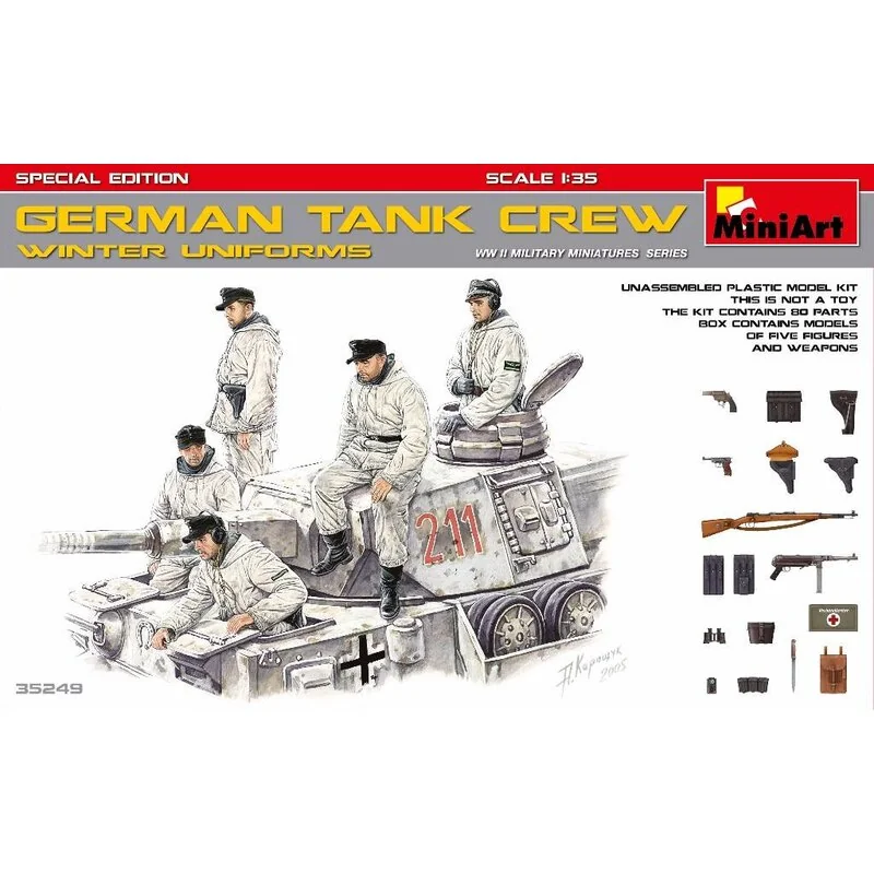 Edizione speciale tedesca di Tank Crew in winter uniforms (WWII) DUE SOON!