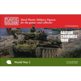 Carri armati britannici di Cromwell del carro armato 3 di Cromwell. Ogni sprue ha opzioni per costruire un obice da 95 mm. Varia