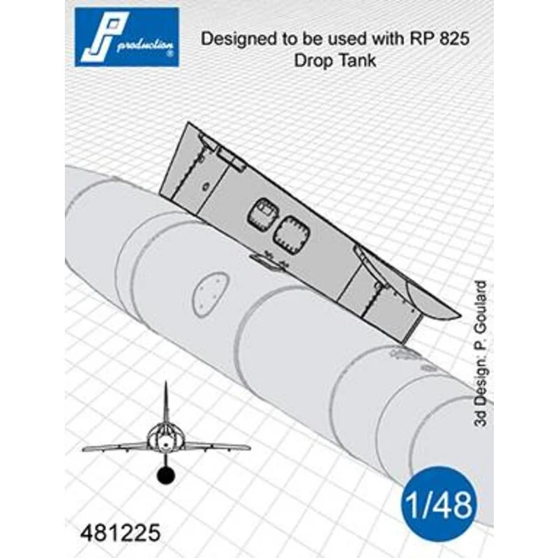 CRP 37 Pilone per serbatoio carburante RP 825 Progettato per essere utilizzato con Mirage IIIBS / DS; BJ; Ghepardo d.