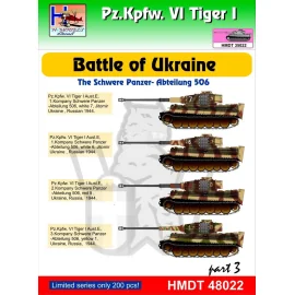 Pz.Kpfw.VI Ausf.E Tigre I Battaglia dell'Ucraina (Schwere Pz. Abt.506), Pt.3