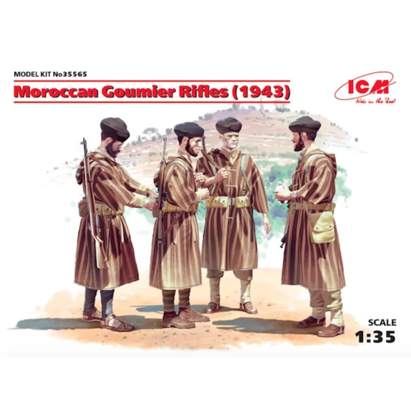 Marocchino goumier Rifles (1943) (4 cifre)