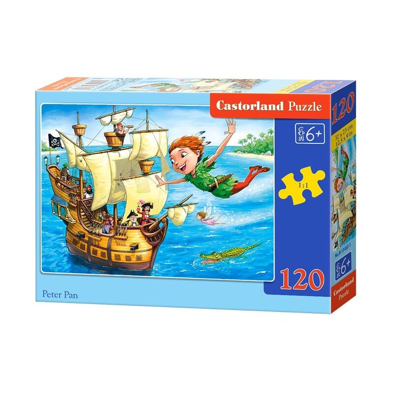 LIBRO CARTONATO PETER PAN CON 6 MINI PUZZLE - LIBRI PER BAMBINI E RAGAZZI -  IAM Igiene Ambientale Management