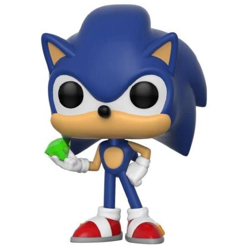 Sonic The Hedgehog POP! Games Vinyl Figure Sonic (Emerald) 9 cm