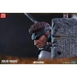 Metal Gear Solid Statue Solid Snake 44 cm