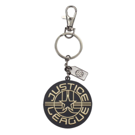 Justice League Metal Keychain Superman Golden Logo