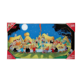 Asterix Glass Poster Characters 60 x 30 cm