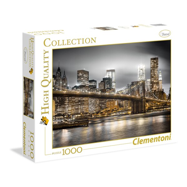 Ravensburger Puzzle 2000 Pezzi, New York Skyline, Formato Panorama