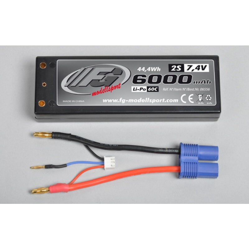 Power Pack 2S 6000mAh 60C 7.4V