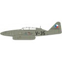 Messerschmitt Me-262B-1a Schema 1: 10./NJG 11, W.Nr 111980, Rosso 12 + RAF VersionScheme 2: Avia CS-92 Czech AF Come il primo je