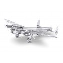 MetalEarth Aviation: BOMBARDIER LANCASTER 13.08x8.72x2.58cm, modello in metallo 3D con 1 foglio, su carta 12x17cm, 14+