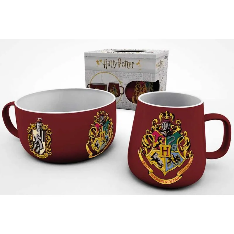 Harry Potter Breakfast Set Crests