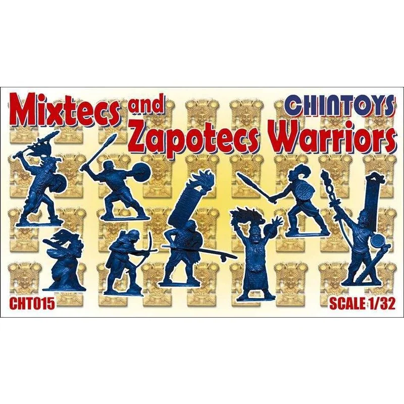 Mixtecs and Zapotecs Warriors (NO BOX. THIS IS POLY BAGGED)