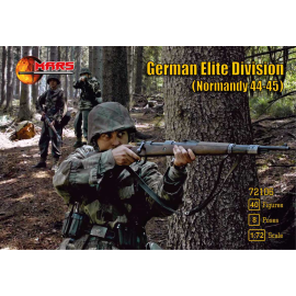 German Elite Division (Normandy 44-45) (seconda guerra mondiale) 40 figure / 8 pose