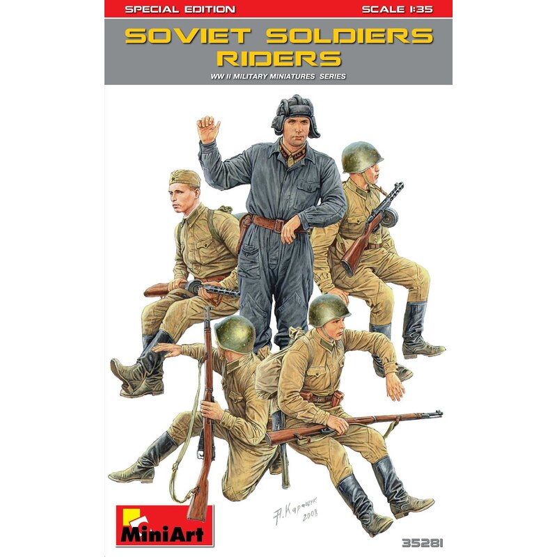 Edizione speciale dei soldati sovietici dei cavalieri