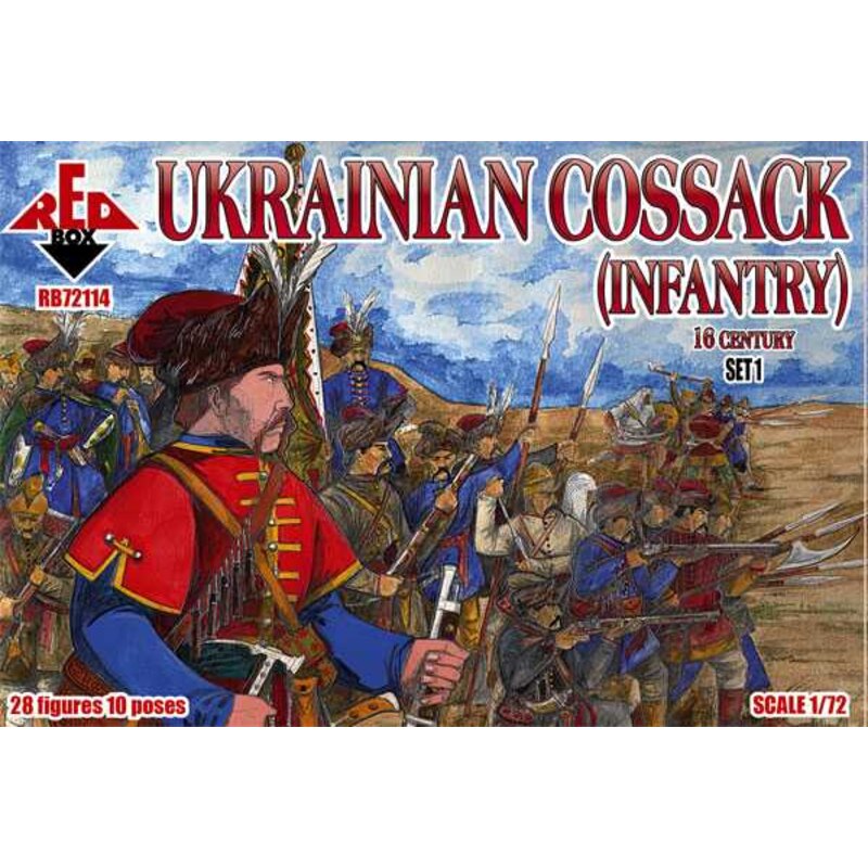 Ukrainian cossack infantry. 16 cent. Imposta 1