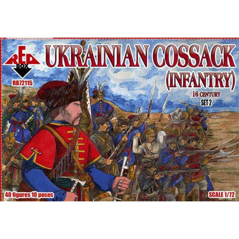 Ukrainian cossack infantry. 16 cent. Imposta 2