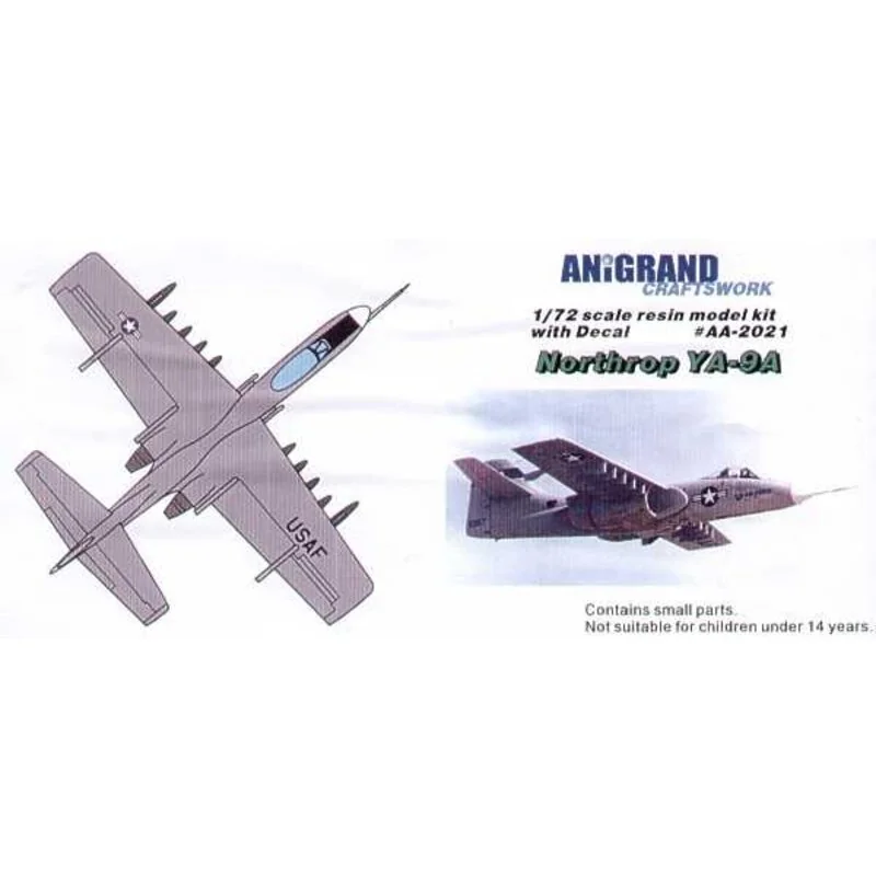 Northrop YA-9A. In 1970s, US Air Force launched the AX requirement that a new designed ground-attack aircraft could provided sta