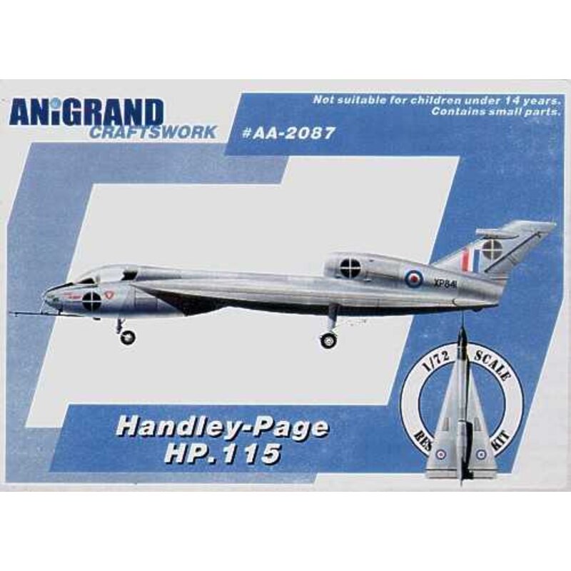 Handley-Page HP.115. Alla fine degli anni '50, il Regno Unito, la Francia, gli Stati Uniti e l'Unione Sovietica stavano prendend