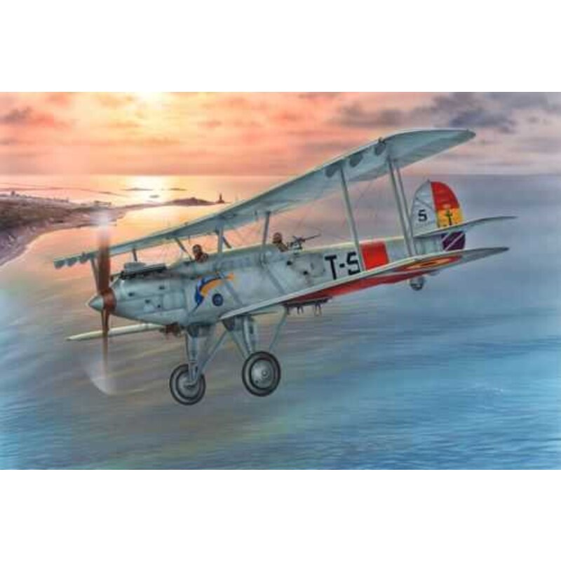 Vickers-Casa Type 245 Spanish Vildebeest Decals for 5 planes: T-5, T-23, T-9, T-1, BR-60History:The maiden flight of the Vickers