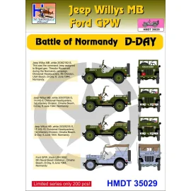 Willys Jeep MB / Ford GPW: D-Day, Battaglia di Normandia