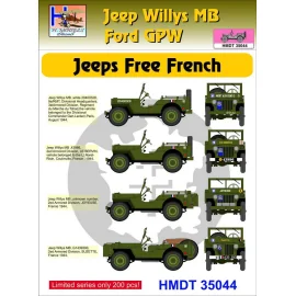 Willys Jeep MB / Ford GPW: jeep francesi gratuite