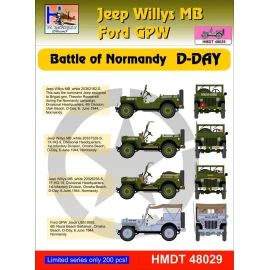 Willys Jeep MB / Ford GPW: D-Day, Battaglia di Normandia