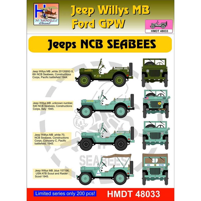 Willys Jeep MB / Ford GPW: USAAF Jeep