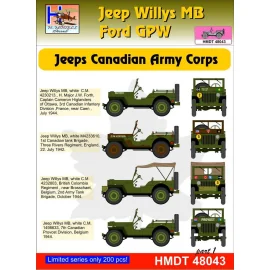 Willys Jeep MB / Ford GPW: Canadian Army Corps